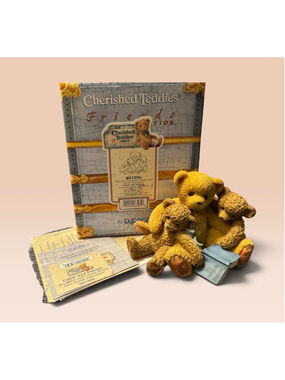 Enesco Cherished Teddies Caleb and Friends 661996